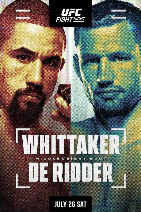 UFC on ABC 9: Whittaker vs. de Ridder (2025) movie poster