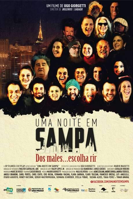 Uma Noite em Sampa (2017) movie poster