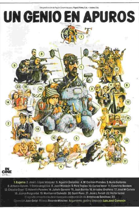 Un genio en apuros (1983) movie poster