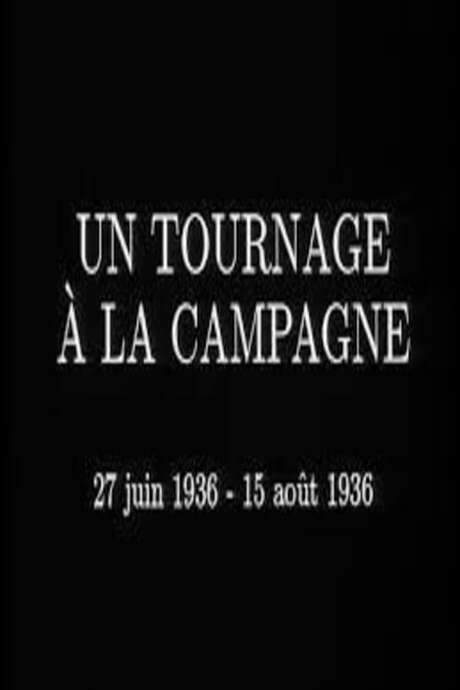 Un tournage à la campagne (1994) movie poster