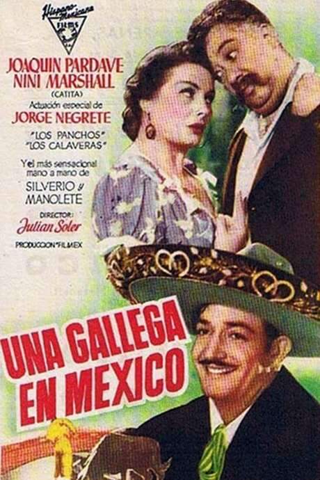 Una gallega en México (1949) movie poster