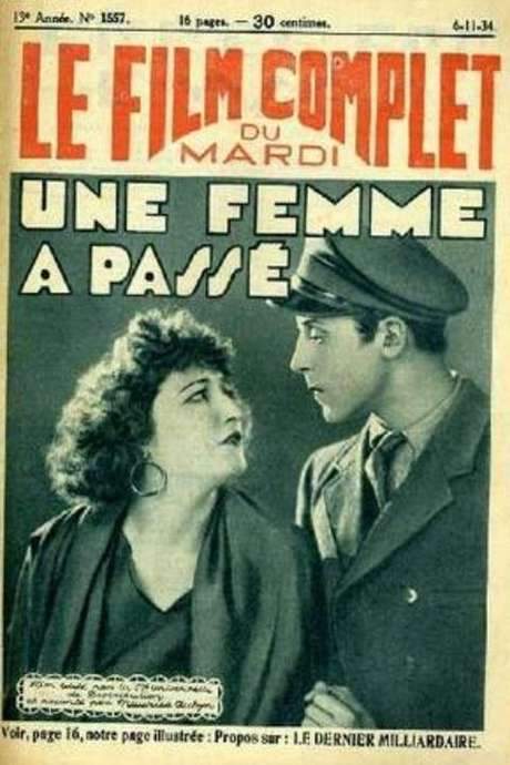 Une Femme a Passé (1928) movie poster
