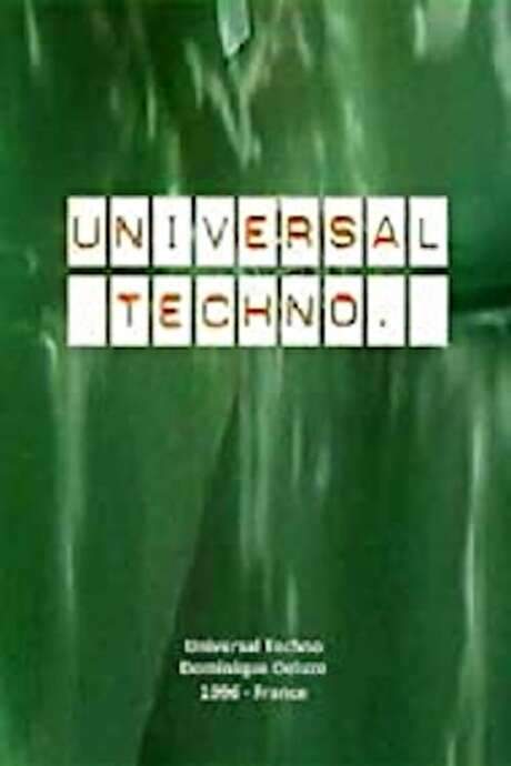 Universal Techno (1996) movie poster