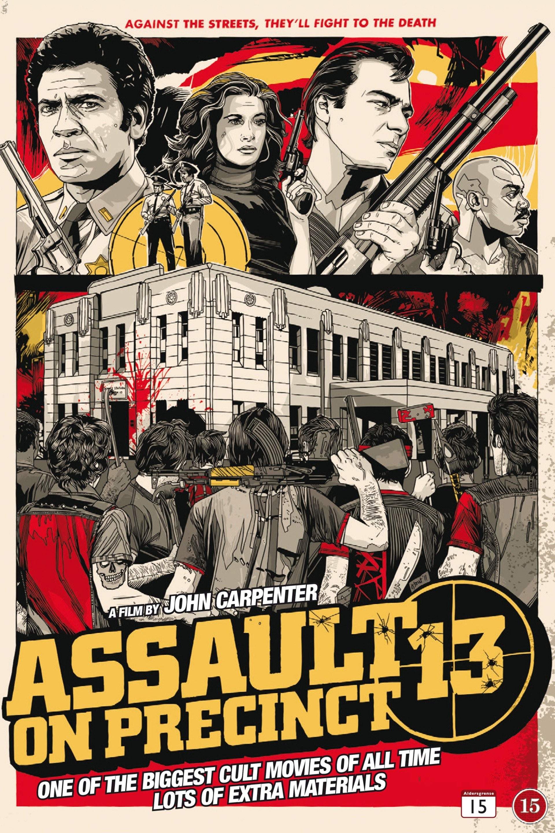 During a severe winter storm, a transport bus carrying convicts crashes near Detroit’s Precinct 13, forcing them to seek shelter within the station. Cut off from the outside world and with communication lines down, Sergeant Jake (Ethan Hawke) finds himself in a tense situation. He must work together with the very criminals he's supposed to guard to defend the precinct from a relentless and escalating attack by a dangerous gang.