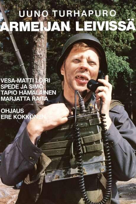 Uuno Turhapuro armeijan leivissä (1984) movie poster