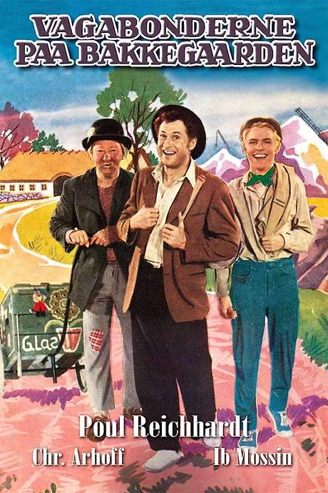 Vagabonderne paa Bakkegaarden (1958) movie poster