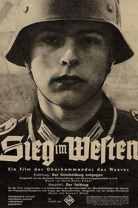 Victory in the West (1941) movie poster