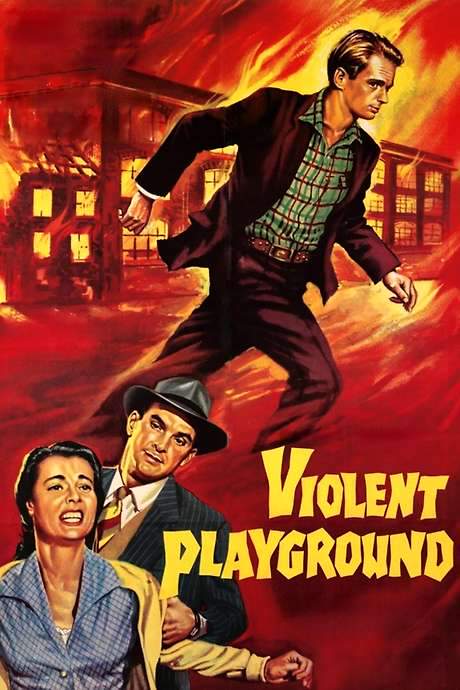 Violent Playground (1958) movie poster
