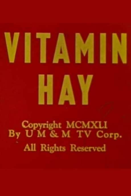 Vitamin Hay (1941) movie poster