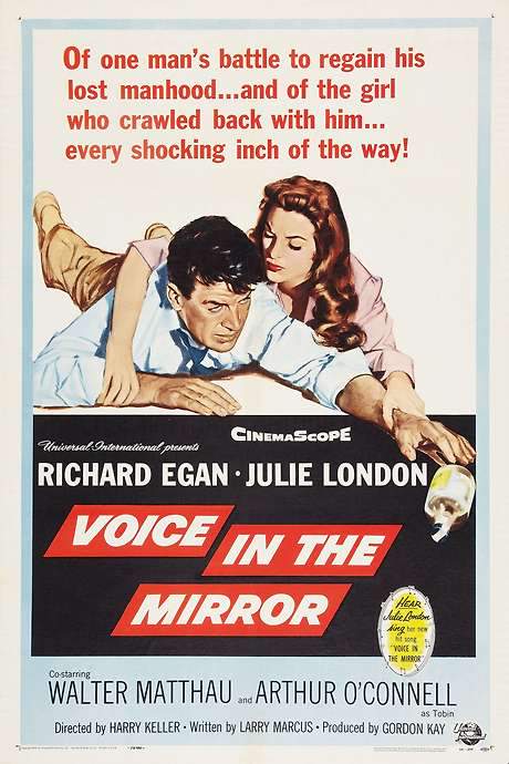 Voice in the Mirror (1958) movie poster