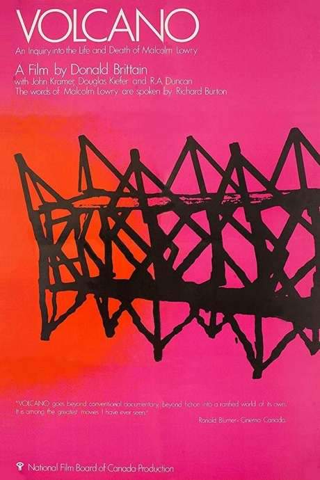 Volcano: An Inquiry into the Life and Death of Malcolm Lowry (1976) movie poster