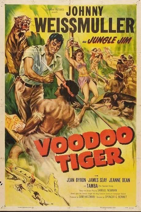 Voodoo Tiger (1952) movie poster