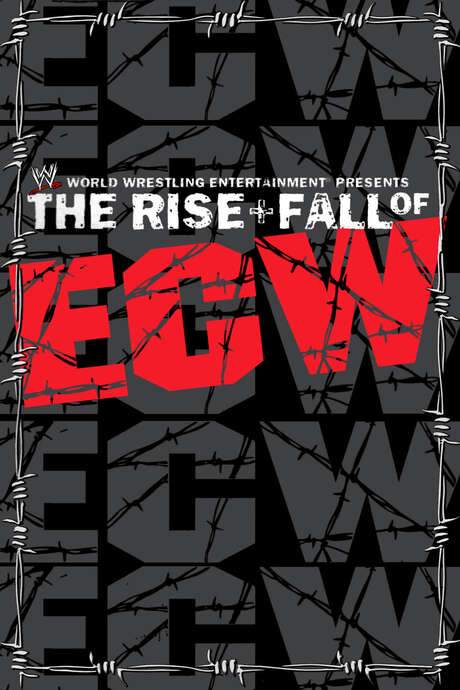 WWE: The Rise + Fall of ECW (2004) movie poster