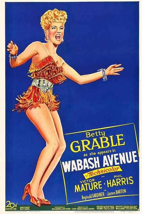 Wabash Avenue (1950) movie poster