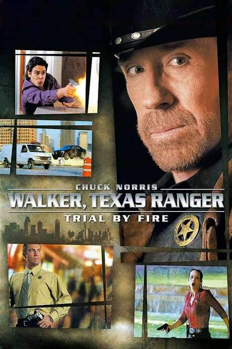 Walker, Texas Ranger: Trial by Fire (2005) movie poster