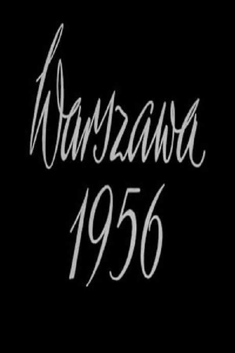 Warszawa 1956 movie poster