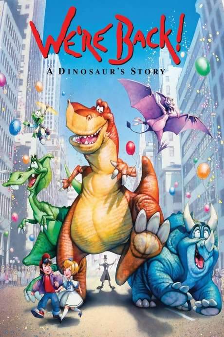 We’re Back! A Dinosaur’s Story (1993) movie poster
