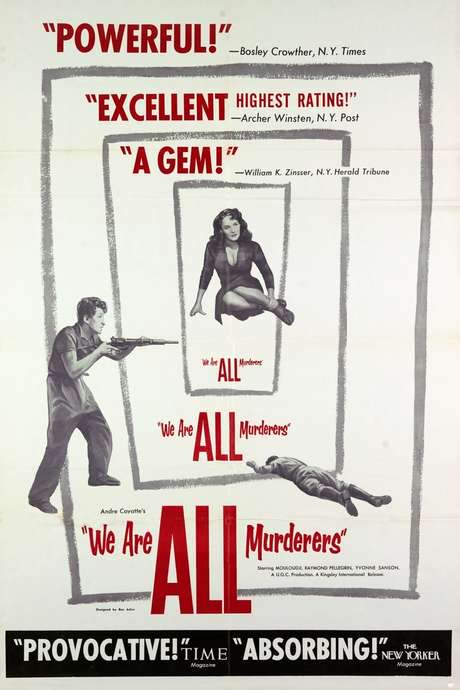 We Are All Murderers (1952) movie poster