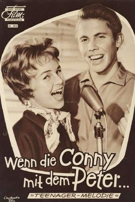 Wenn die Conny mit dem Peter (1958) movie poster