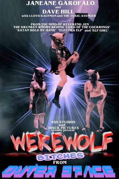 Werewolf Bitches from Outer Space (2017) movie poster