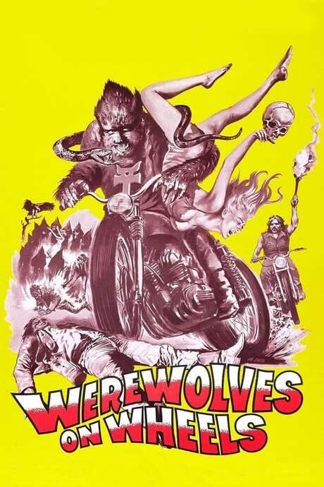 Werewolves on Wheels (1971) movie poster