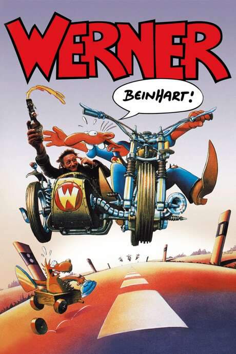 Werner and the Wizard of Booze (1990) movie poster