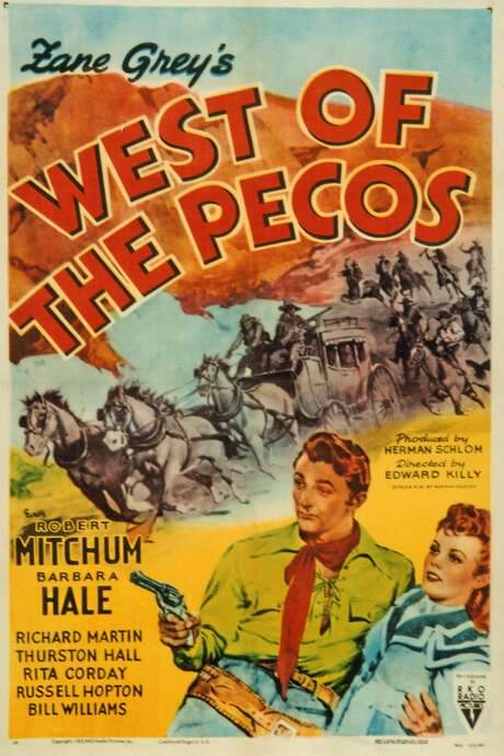 West of the Pecos (1945) movie poster