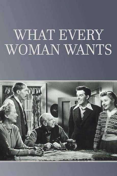 What Every Woman Wants (1954) movie poster