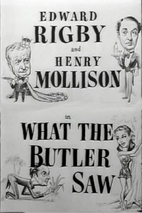 What the Butler Saw (1950) movie poster