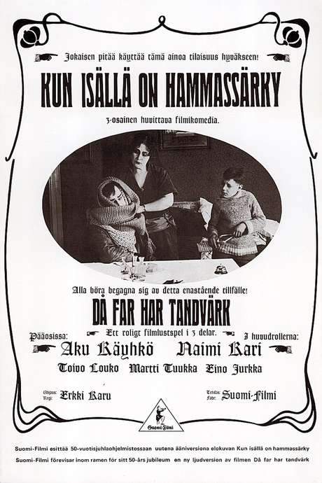 When Father Has Toothache (1922) movie poster