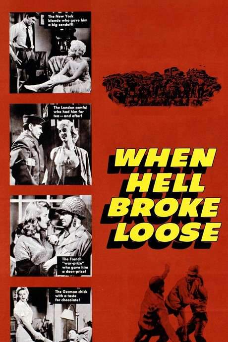 When Hell Broke Loose (1958) movie poster