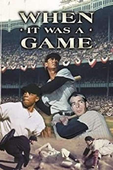 When It Was a Game (1991) movie poster