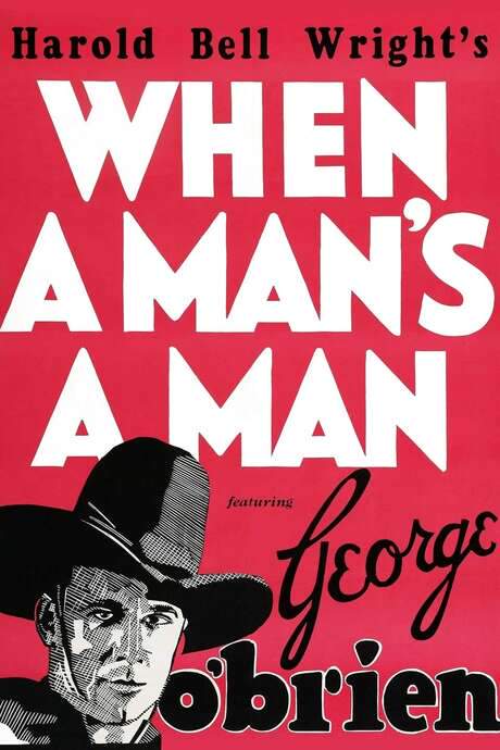 When a Man’s a Man (1935) movie poster