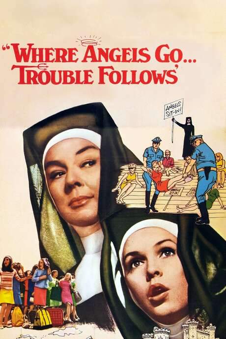 Where Angels Go, Trouble Follows (1968) movie poster