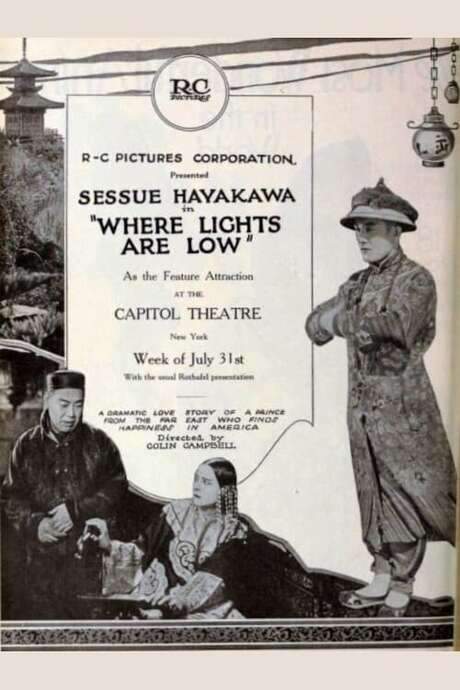 Where Lights Are Low (1921) movie poster