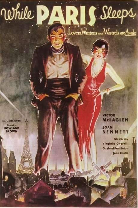While Paris Sleeps (1932) movie poster