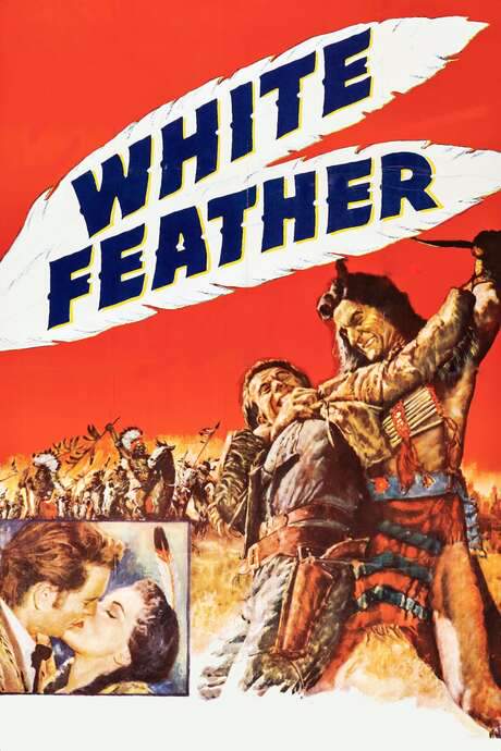 White Feather (1955) movie poster