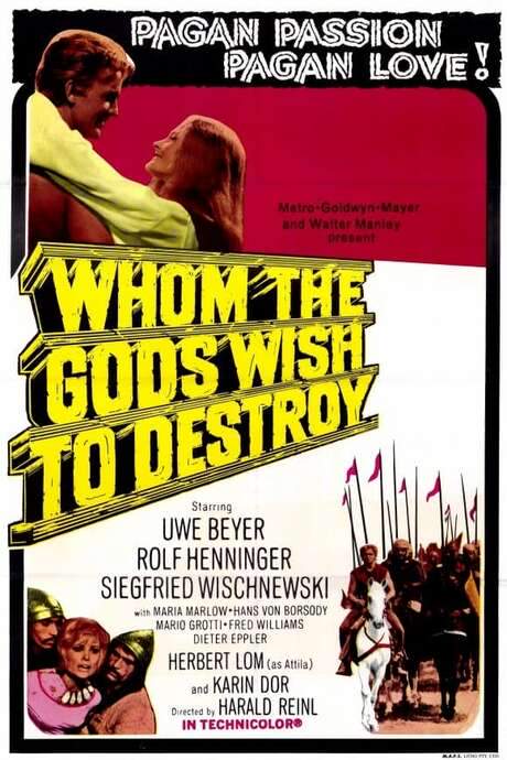 Whom the Gods Wish to Destroy (1966) movie poster