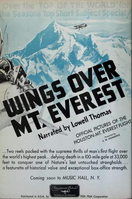 Wings Over Everest (1934) movie poster