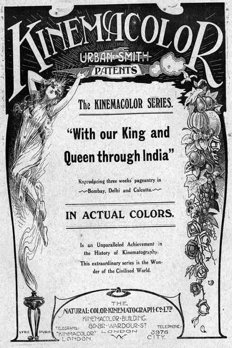 With Our King and Queen Through India (1912) movie poster