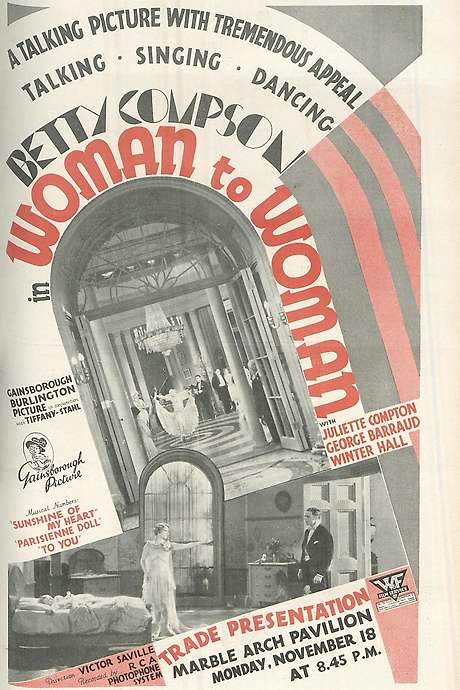 Woman to Woman (1929) movie poster