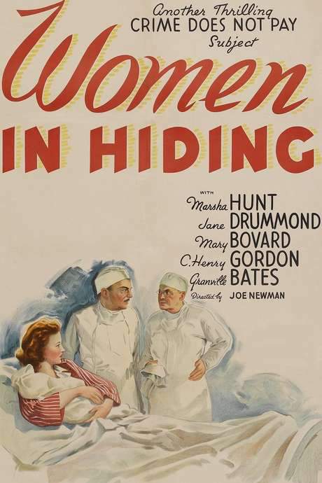 Women in Hiding (1940) movie poster