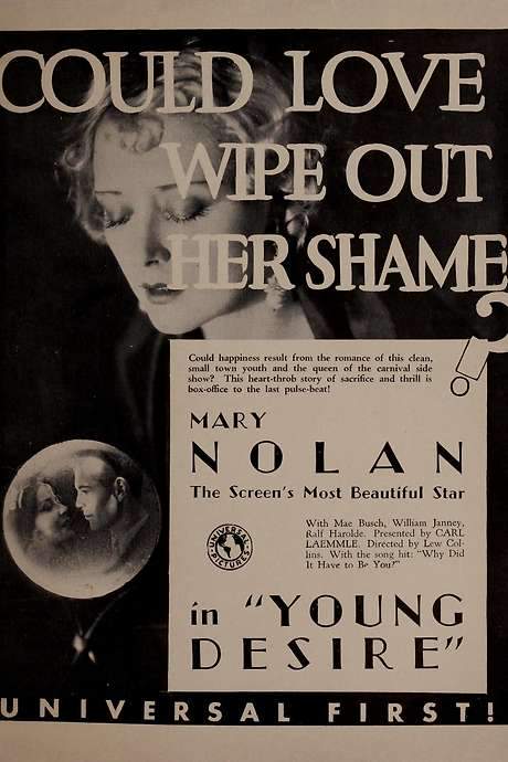 Young Desire (1930) movie poster