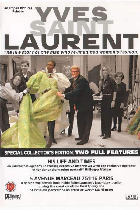 Yves Saint Laurent: His Life and Times (2002) movie poster