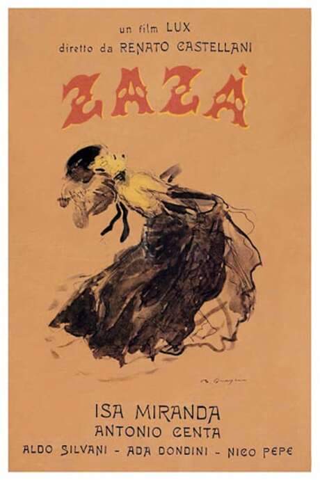 Zazà (1944) movie poster