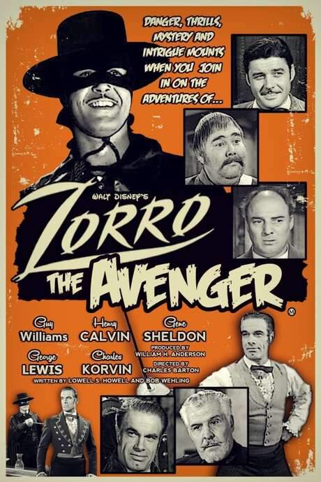 Zorro, the Avenger (1959) movie poster