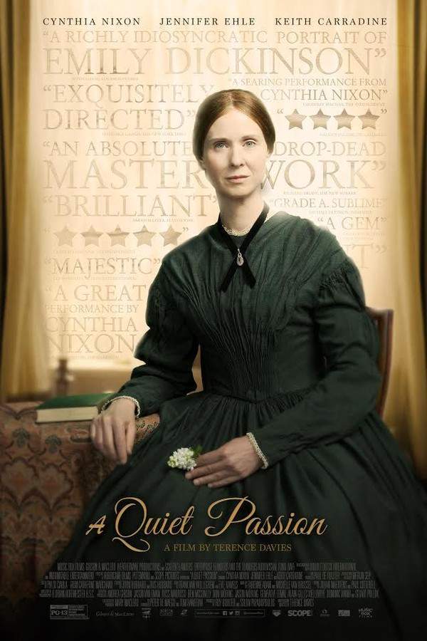 This poignant biopic portrays the life of Emily Dickinson, brought to life by Cynthia Nixon. The film explores the reclusive poet’s private world and the complex relationships within her family. Dickinson’s inner struggles and emotional depth are expressed through her powerful and insightful poetry, which remained largely unrecognised during her lifetime. The story follows her journey as she grapples with isolation and finds solace in her creative work, ultimately revealing the enduring legacy of her verse.