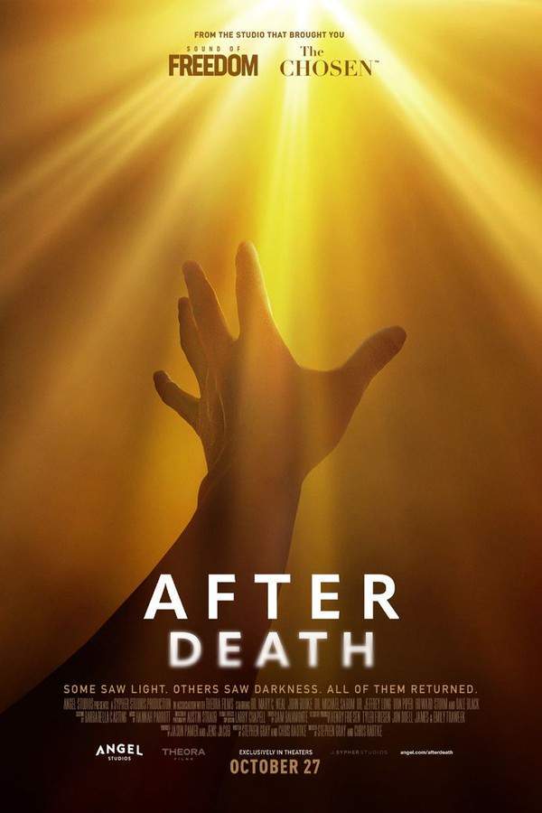 Exploring the realm beyond mortality, this documentary investigates the mysteries of the afterlife. Through the perspectives of medical professionals, scientists, and authors, it examines near-death experiences and personal accounts of those who have glimpsed the unknown. The film encourages viewers to reflect on life, death, and what may lie beyond.