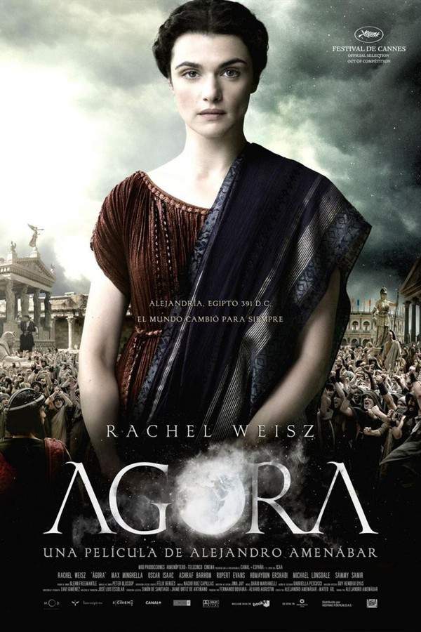In ancient Alexandria, Hypatia, a brilliant philosopher, establishes herself as a teacher, daring to educate men regardless of their social standing. Among her students are the enslaved Davus and Orestes, who develop affections for her. As religious and political tensions rise between Christians, Jews, and the Roman ruling class, Hypatia's pursuit of knowledge and rational thought becomes increasingly dangerous. Caught between warring factions and facing personal challenges, she strives to uphold her beliefs and defend the importance of reason in a city consumed by conflict.