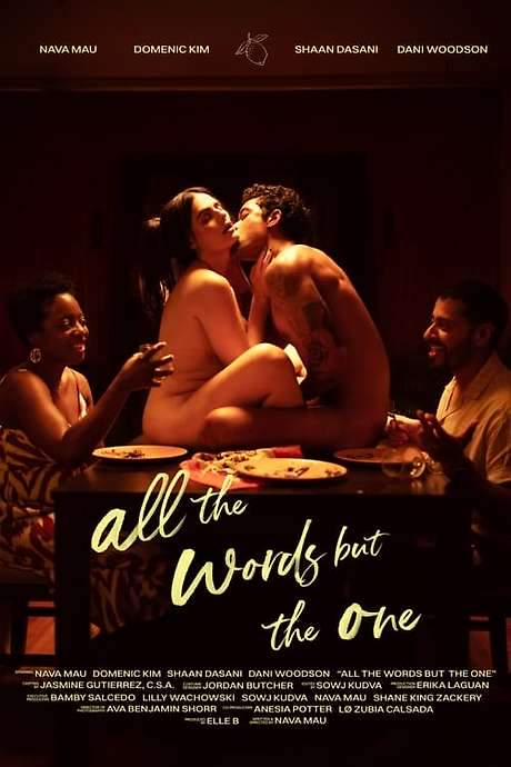 all the words but the one (2024) movie poster